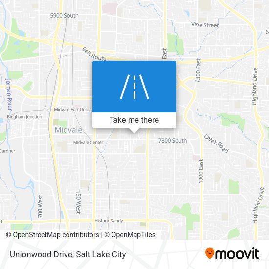 Unionwood Drive map