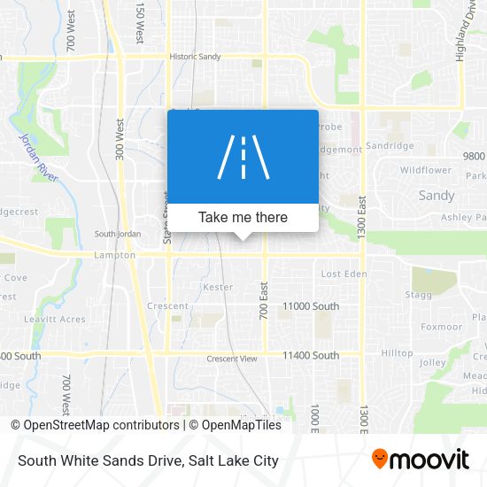 South White Sands Drive map