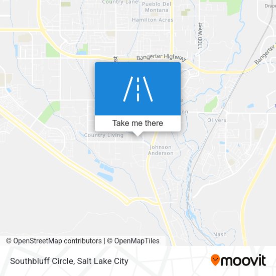 Southbluff Circle map