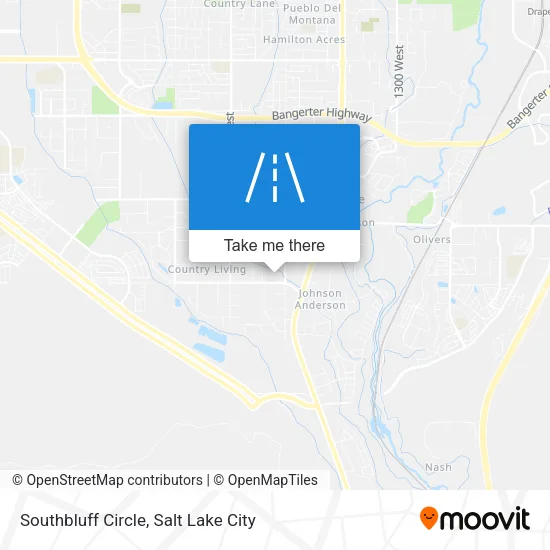 Southbluff Circle map