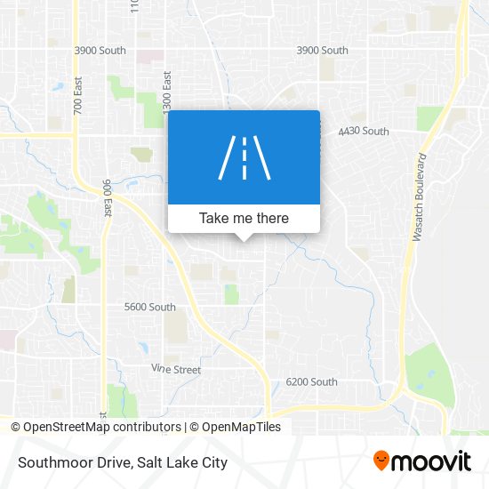 Southmoor Drive map