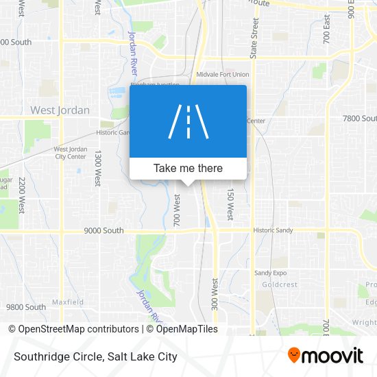 Southridge Circle map