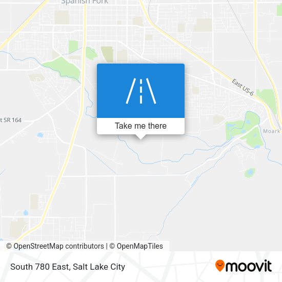 South 780 East map