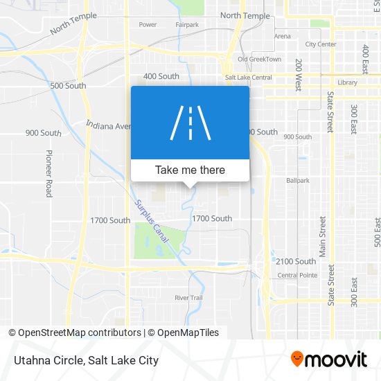 Utahna Circle map