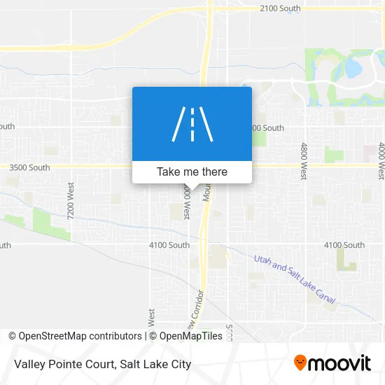 Valley Pointe Court map