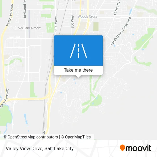 Valley View Drive map