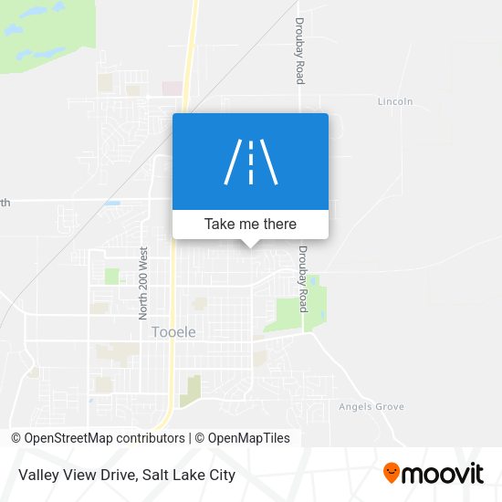 Valley View Drive map