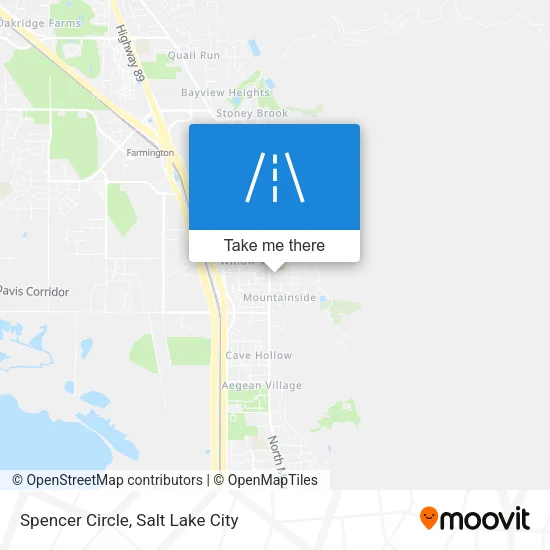 Spencer Circle map