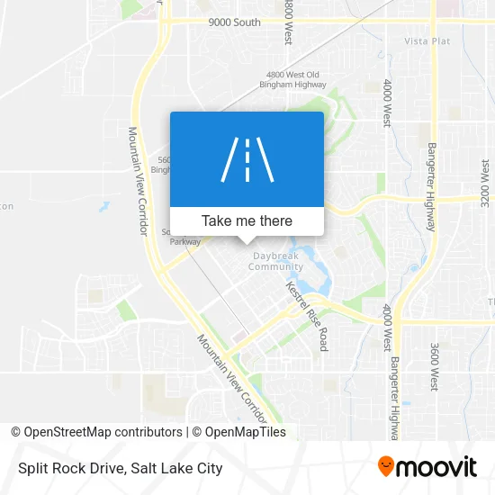 Split Rock Drive map