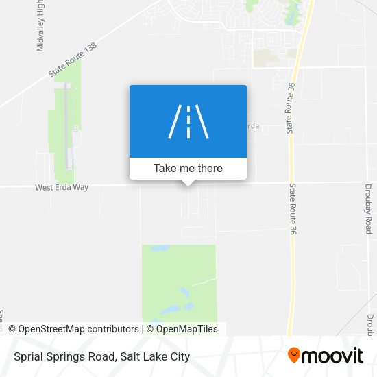 Sprial Springs Road map