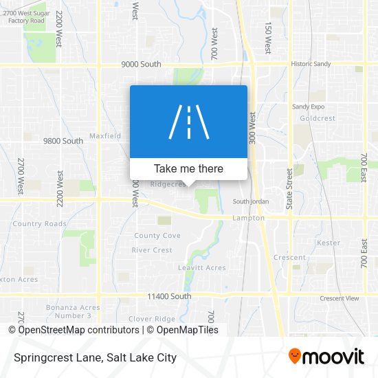 Springcrest Lane map