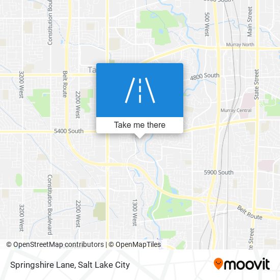 Mapa de Springshire Lane