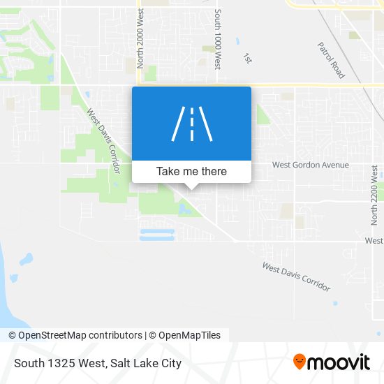 Mapa de South 1325 West