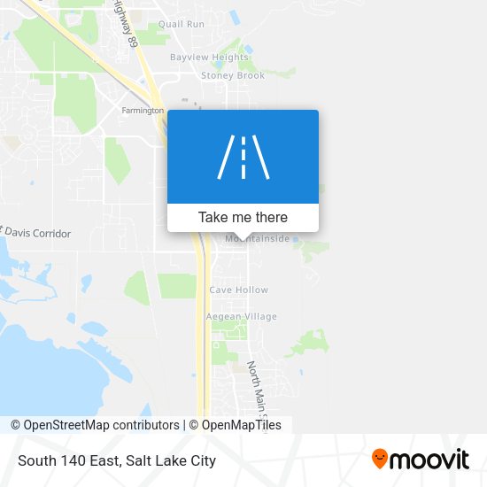 Mapa de South 140 East