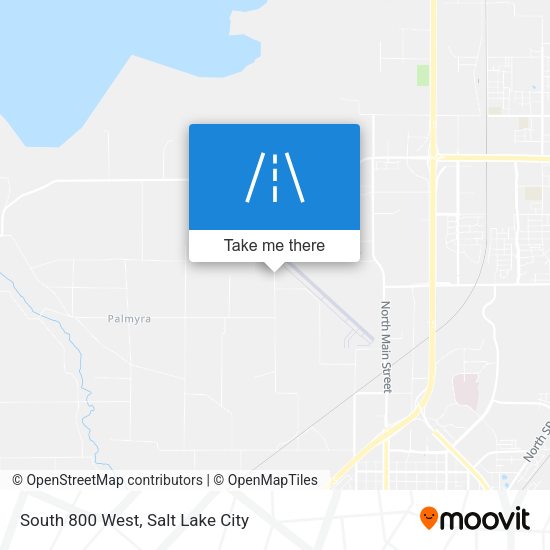 Mapa de South 800 West