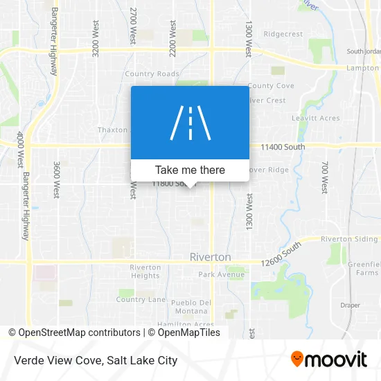 Verde View Cove map