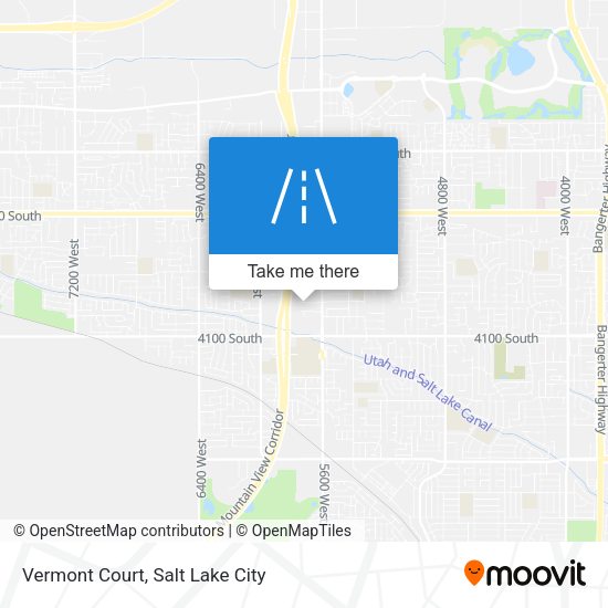 Vermont Court map