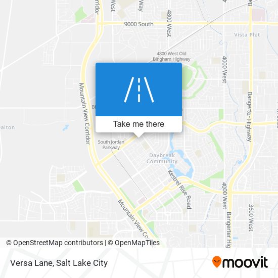 Mapa de Versa Lane