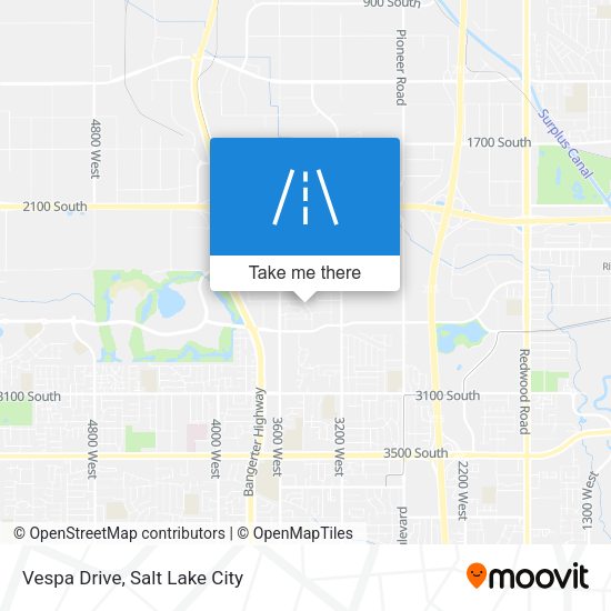Vespa Drive map