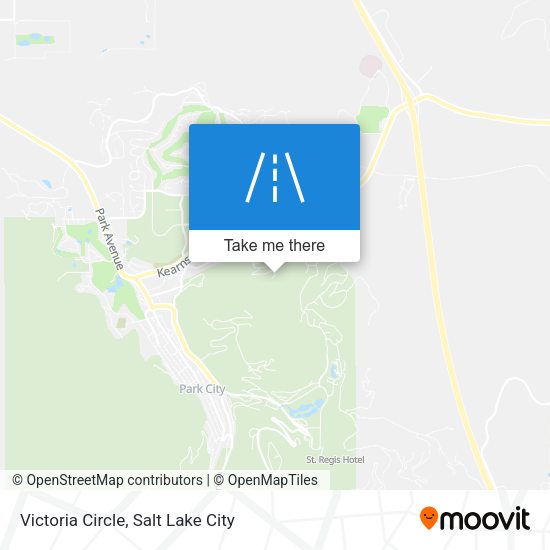 Victoria Circle map