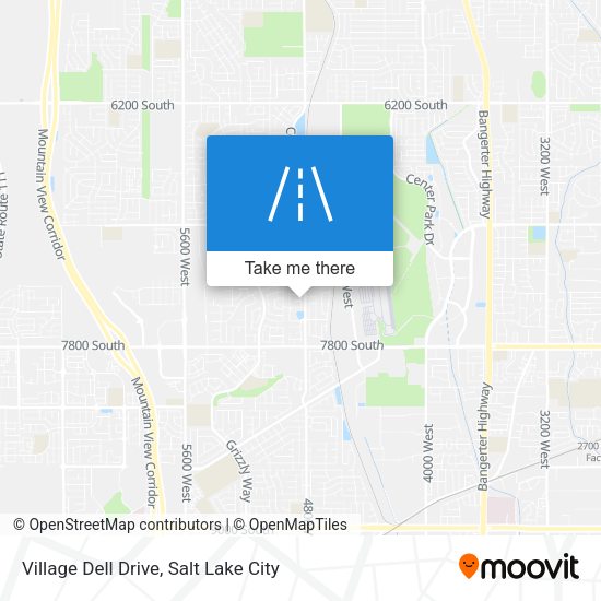 Village Dell Drive map