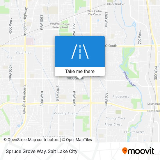 Spruce Grove Way map