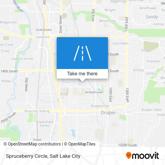 Spruceberry Circle map