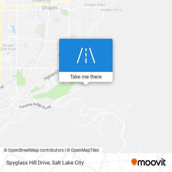 Spyglass Hill Drive map