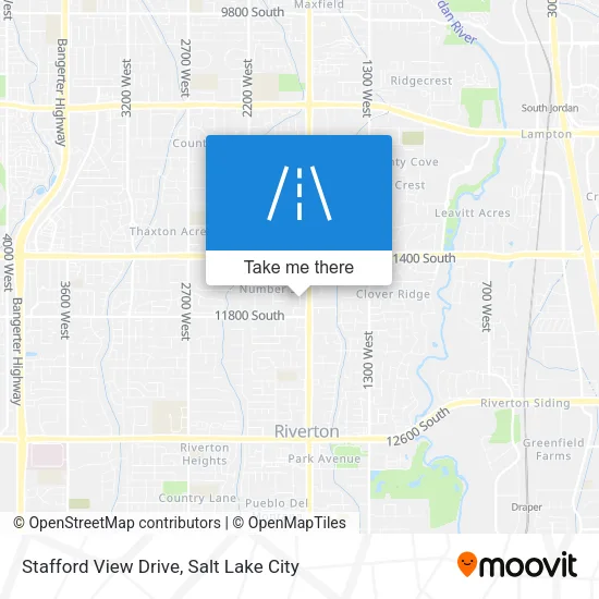 Stafford View Drive map