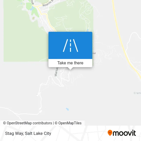 Stag Way map