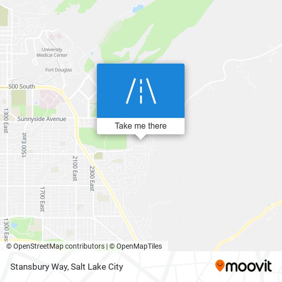 Mapa de Stansbury Way