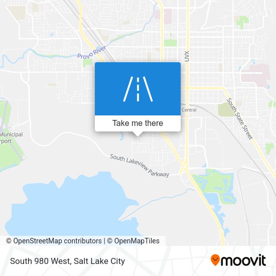 Mapa de South 980 West