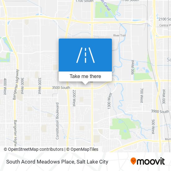 South Acord Meadows Place map