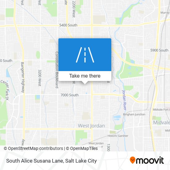 South Alice Susana Lane map