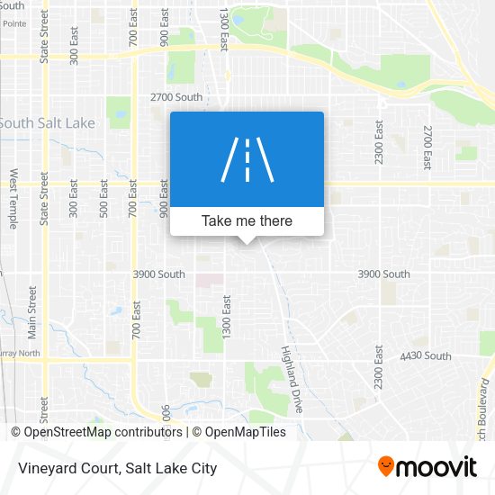 Vineyard Court map