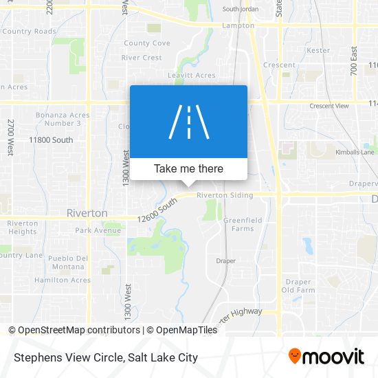 Mapa de Stephens View Circle