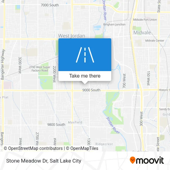 Mapa de Stone Meadow Dr