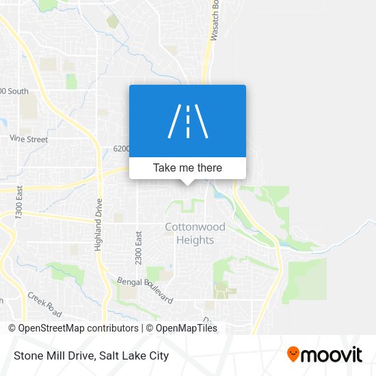 Stone Mill Drive map