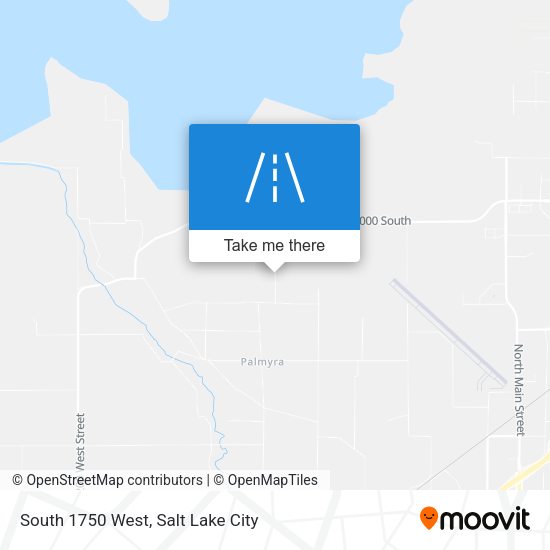 Mapa de South 1750 West