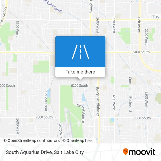 South Aquarius Drive map