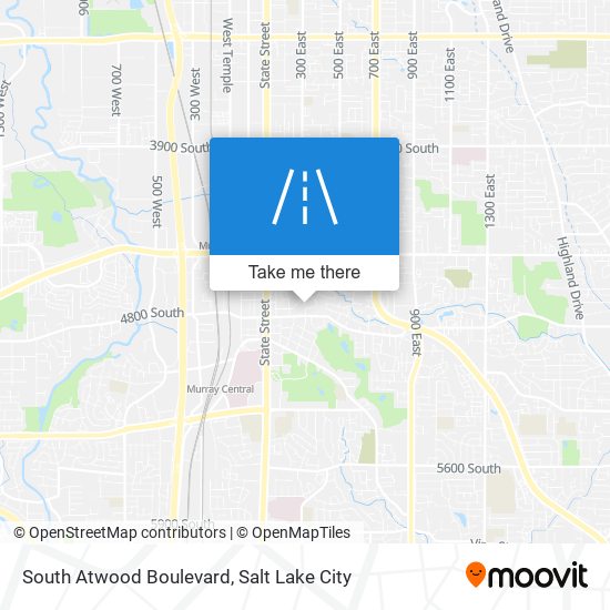 South Atwood Boulevard map