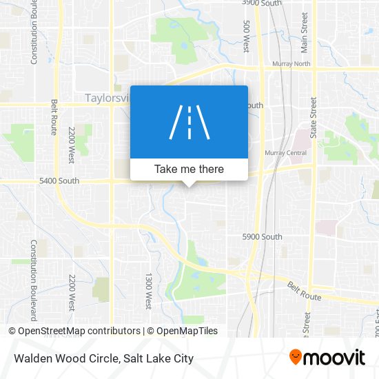 Walden Wood Circle map