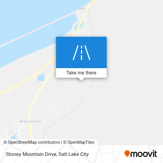 Stoney Mountain Drive map