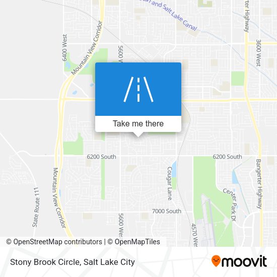 Stony Brook Circle map