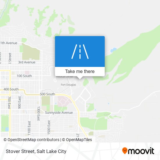 Stover Street map