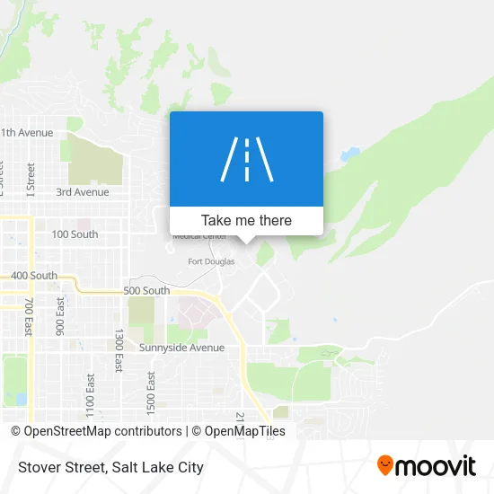 Stover Street map