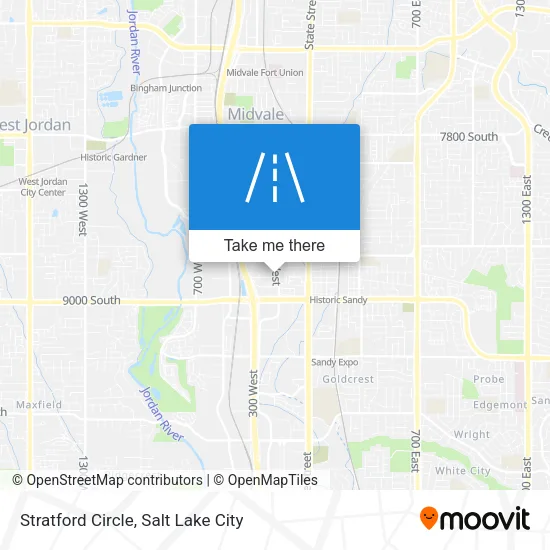 Stratford Circle map