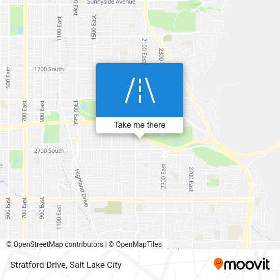 Mapa de Stratford Drive