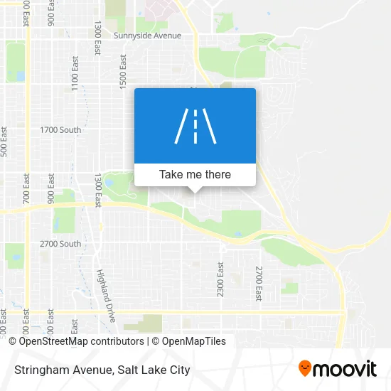 Stringham Avenue map