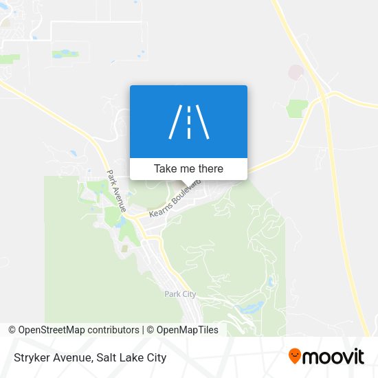 Stryker Avenue map